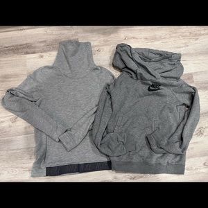 Nike turtleneck exercise hoodie